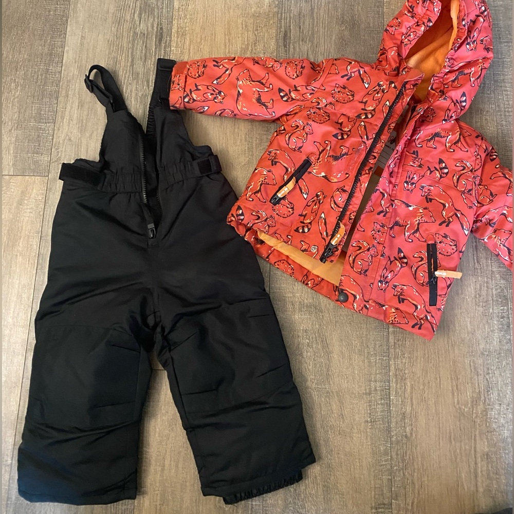 3 piece Toddler snow suit